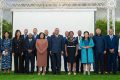Les membres du gouvernement, les acteurs du secteur et les partenaires au développement à l’ouverture du forum. © D.R.