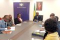 La nouvelle représentante résidente du PNUD, Rokya Ye-Dieng, a été reçue ce 21 août par le Médiateur de la République, Alix Boutamba Mbina. © GabonReview