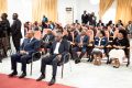 Des membres du gouvrnement, dont le vice-président du gouvernement, présents à la cérémonie. © D.R.