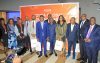 Les organisateurs du KOOFA Global Summit 2025 et les invités, posant à la suite de la présentation. © GabonReview