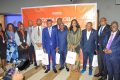 Les organisateurs du KOOFA Global Summit 2025 et les invités, posant à la suite de la présentation. © GabonReview