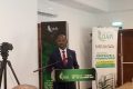 Le Directeur général de l’OAPI prononçant son discours. © GabonReview