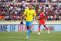 Pierre-Emerick Aubameyang et d’autres Panthères pourraient manquer à la sélection nationale face aux Seychelles. © D.R.