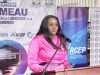 Nupsia Jennifer Mayombo, présidente du comité d’organisation du Sameau, le 18 septembre 2025. © GabonReview