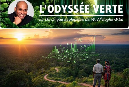 En érigeant un fonds de 125 milliards de dollars, le TFFF fait de la forêt tropicale un capital vivant au cœur du Sud global. La canopée devient une banque naturelle où se croisent biodiversité et capitaux. © GabonReview