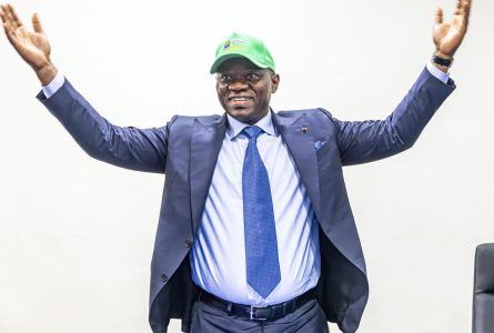 Brice Clotaire Oligui Nguema a mobilisé ses troupes, le 17 septembre 2025, à Libreville. © D.R.
