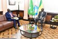 Régis Immongault Tatangani, ambassadeur du Gabon auprès du Benelux a été reçu, le 8 septembre 2025, à Libreville, par Brice Clotaire Oligui Nguema. © Communication présidentielle