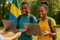 10 000 étudiants gabonais recevront bientôt un ordinateur portable dans le cadre du programme présidentiel. © GabonReview