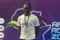 Kurt-Ferry Apogagno a offert sa première médaille d'or au Gabon dans la catégorie Masters. © Fegana