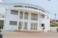 Une vue de la façade du siège du Conseil économique, social, environnemental et culturel à Libreville. © D.R.