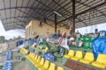 Les déguerpis du carrefour SNI vivent dans l'abandon depuis cinq mois au gymnase d'Owendo. © GabonReview