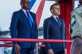 Emmanuel Macron est arrivé ce dimanche 23 novembre à Libreville. © Gabon24
