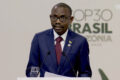 Le ministre de l’Environnement, de l’Écologie et du Climat, Mays Mouissi, représentant le président Brice Clotaire Oligui Nguema au Sommet des Leaders, Mays Mouissi. © D.R.
