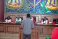 L’un des témoins face à la Cour, le 11 novembre 2025. © Facebook/Gabon24