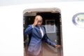 Brice Clotaire Oligui Nguema à son départ pour Conakry, le 10 novembre 2025. © Communication présidentielle