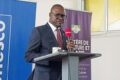 Le ministre de l’Enseignement supérieur, le Dr Simplice Désiré Mamboula, ouvrant les travaux de l’atelier consacré au renforcement des capacités, le 25 novembre 2025 à Libreville. © GabonReview