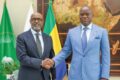 Brice Clotaire Oligui Nguema et Abebe Aemro Selassie, le 5 novembre 2025, à Libreville. © Communication présidentielle
