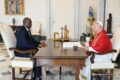 Brice Clotaire Oligui Nguema reçu, le 30 octobre 2025, par le Pape Léon XIV au Palais apostolique. © Communication présidentielle
