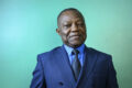 Élu pour un mandat unique de huit ans, Dieudonné Aba’a Owono est désormais chargé de garantir la suprématie de la Constitution et la régularité de la vie institutionnelle. © Christel Jeanne pour JA