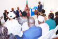 Un instant des échanges entre les Médiatures du Tchad et du Gabon, le 18 décembre 2025 à Libreville. © GabonReview