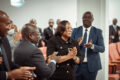 La fonction de présidente du Sénat échoit à Huguette Nyana Ekoumé, inspectrice des finances et ancienne directrice générale de l’Agence judiciaire de l’État. © Sénat du Gabon