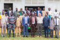 Les acteurs institutionnels, les spécialistes de l’environnement, leséquipes de la Fondation et les partenaires lors de la Journée Lékédi Biodiversité 2025, à Bakoumba. © Eramet Comilog