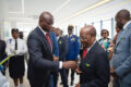 Avec le président Oligui Nguema, 16 août 2025, lors de l’inauguration du nouveau siège de Gabon24. © D.R.