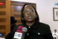 La nouvelle présidente du Sénat. © GabonReview/Capture d'écran