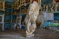Une sculpture en pierre de Mbigou. © D.R.
