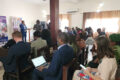 Le « Café Scientifique » autour des programmes Total Gabon Vert et Bleu a réuni experts nationaux, partenaires techniques et organisations de la société civile. © D.R.