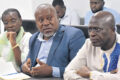 Quelques membres du Comité exécutif de la Fégafoot qui se réunit ce lundi 5 janvier 2025, à Libreville. © L’Union / Sonapresse
