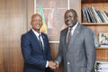 Le ministre des Eaux et Forêts, Maurice Ntossui Allogo et le conseiller senior de FSC International, Harrison Kojwang, le 14 janvier 2026 à Libreville. © D.R.