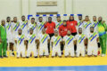 L’équipe de Handball gabonaise. © D.R.