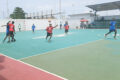 Jeunes handballeurs de l’Ogooué-Maritime durant le mini tournoi. © GabonReview