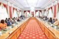 Réunis autour du président de la République le mardi 20 janvier 2026 au Palais Rénovation, les représentants des syndicats du secteur santé ont exposé une radiographie préoccupante de leur milieu. © Communication présidentielle