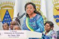 La présidente du Sénat, Huguette Yvonne Awori Onanga, s'exprimant au nom des sénateurs de la 6ème législature, a réaffirmé l'engagement de la Chambre haute à accompagner la construction de la «5ème République». © Communication présidentielle
