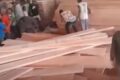Un extrait de la vidéo relayée sur les réseaux sociaux et par certains médias. © Capture d’écran /Facebook