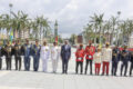 La photo de famille après la remise des épaulettes à l’issu de la cérémonie, le 5 janvier 2026, à Libreville. © Communication présidentielle