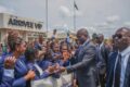 Brice Clotaire Oligui Nguema à son arrivée à l'aéroport de Makokou, le 26 janvier 2026. © Com. présidentielle