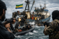 Un chalutier battant pavillon gabonais a été pris pour cible par des pirates armés dans la nuit du 10 au 11 janvier 2026 (image d'illustration/IA). © GabonReview