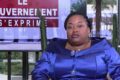 La ministre d’État en charge de l’Éducation nationale, Camélia Ntoutoume-Leclerq, le 15 février 2026, sur Gabon 24. © GabonReview/Capture d’écran