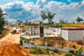Archive de la construction de la station-service Gab'Oil de Nkoum Yengüing (Oyem) © D.R.