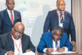 L'accord, paraphé par Alain Manzanza, directeur général de la géologie au ministère des Mines, et Mosa Mabuza, directeur général du Conseil sud-africain pour les géosciences, prévoit des évaluations géologiques complètes sur l'ensemble du territoire gabonais. © D.R.
