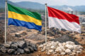 Le Gabon s'allie à l'Indonésie pour valoriser le gisement de Maboumine 2e mondial de niobium et terres rares. © GabonReview : Dall-E (Intelligence artificielle)