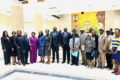Photo de famille à l’issue de la rencontre avec le président de l’Assemblée nationale et les hauts dignitaires de la République, le 4 février 2026 à Libreville. © D.R.