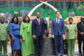 Le ministre Maurice Ntossui Allogo et l’ambassadeur de France au Gabon, Fabrice Mauriès lors de la réception de la Salle de stockage d’ivoire, le 3 février 2026. © D.R.