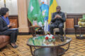 Oligui Nguema recevant en audience la réalisatrice et productrice gabonaise Nelly Obono, le 4 février 2026 à Libreville.  © Communication présidentielle