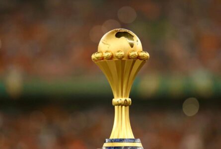 Le trophée de la CAN. © Pierre René-Worms / RFI