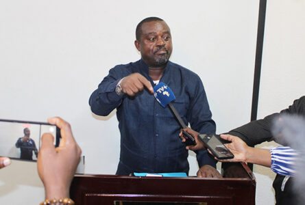 Gérard Ella Nguema, le 20 mars 2026, à Libreville. © GabonReview