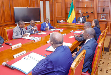 Instantané des échanges avec le chef de l’État, le 19 mars 2026. © Communication présidentielle